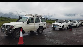 AVENTURA LAND CRUISER SIERRA LEONA -  Curso de Técnicas de Conducción. Unión Europea.