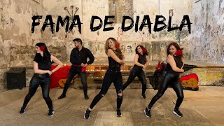 Fama de Diabla, La Konga, David Bisbal Zumba Coreografía Maria Carvajal #famadediabla #zumba