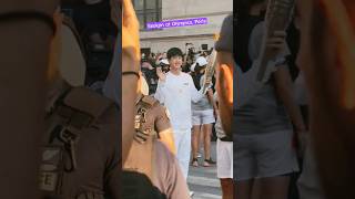 Seokjin at Paris Olympics 2024| Olympics Torch Bearer Kim Seokjin #kimseokjin #olympics #jin #bts