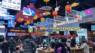 Gangnam Market | Asian Grocer’s Food Court Grand Opening Lion Dance 👍❤️😋