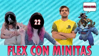 FLEX CON MINITAS FRIZKO Y EN EL GRAN TETTEBLUE! - XIXAUXAS