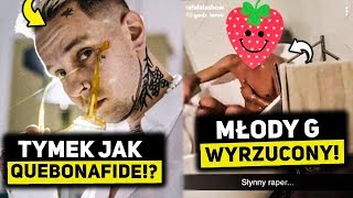 TYMEK JAK QUEBO , BEZCZEL KOLEJNE DISSY NA SZPAKA oraz MŁODY G WYRZUCONY