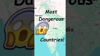 These are the top 5 most dangerous countries in the world