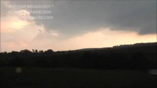 August 18, 2011 Two Rope Tornadoes VERY CLOSE!