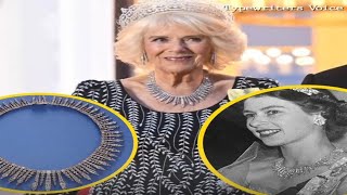 History Behind The Queen's Diamond Fringe Necklace #britishroyalfamily #britishroyalty