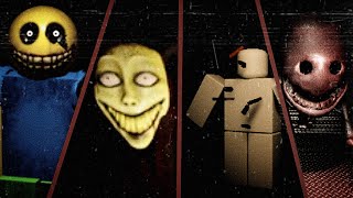 ONLY THE SCARIEST ROBLOX HORROR GAMES (Warning)