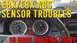 E82/E88 and E90/E91/E92/E93 ABS Wheel Speed Sensor Troubles - How to Diag and Fix