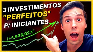 3 INVESTIMENTOS PARA INICIANTES EM RENDA VARIÁVEL (BOLSA DE VALORES)