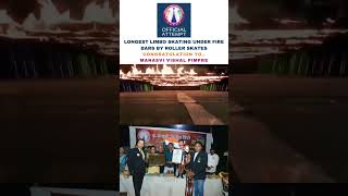 Manashvi Pimpre Fire Limbo World Records in Pune | World Records India Official