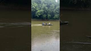 Trot lines and camping on the riverbank 2024! #river #catfish #outdoors #family #friends #nature