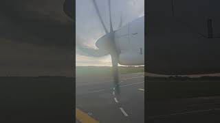 Flight to nowhere part one - ATR72-600 start up and take off