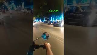 Night ride at colaba Street's  #gateofindia #tajhotels #colaba