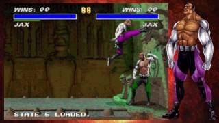 Combos Jax Ultimate Mortal Kombat 3 SNES