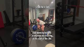 Deadlift Volume For Strength: Strongman Deadlift Training #shorts #shortsfeed