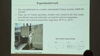 Determination of ductile-to-brittle transition temperature of NIOMOL 490K steel welded joints