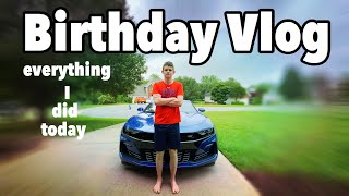 Birthday Vlog!!! Everything I did Today!!