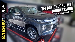 Review MITSUBISHI TRITON EXCEED MT Double Cabin 2021