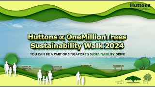 Huttons x OneMillionTrees Sustainability Walk 2024