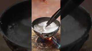 Infinity Design Diamond Pure Silver Ring Making Process or Tutorial #shubhjewellers #silverelegance