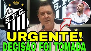 ACONTECEU AGORA! MARCELO TEIXEIRA DECISÃO COMO PRESIDENTE | NOTÍCIAS DO SANTOS HOJE