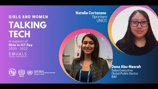 Girls and Women Talking Tech Interview 131: Dana Abu Nasrah and Natalia Cortezano