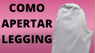 2 MÉTODOS DE  COMO APERTAR CALÇA LEGGING  SEM MÁQUINA.