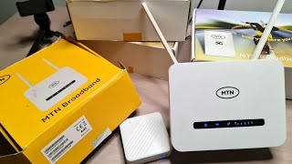 Unboxing MTN 4G+/5G Router (ZLT S50) In Ghana