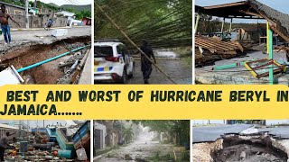 Best and Worst of Hurricane Beryl in Jamaica #jamaica #hurricaneberyl