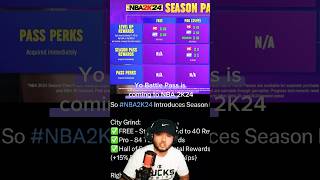 BATTLE PASS FOR NBA 2K24!! #nba2k #nba2k24  #viral #trending #garcell