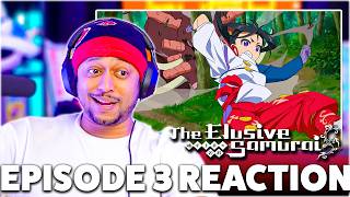 INSANE ANIMATION! The Elusive Samurai Episode 3 Reaction