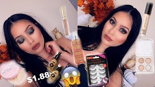 GRWM: PEACHY GREEN FALL MAKEUP TUTORIAL + GIVEAWAY | TANIAXO