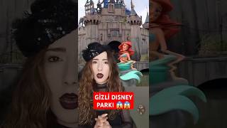 KORKUNÇ GİZLİ DISNEY PARKI! 😱😱 #shorts #tiktok #fyp