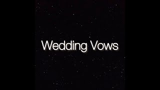 Wedding Vows || Spoken Word Poetry - Jad's spoken words [FREE AUDIO].