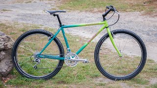 1992 Specialized Rockhopper Comp - Old MTB detailing (ASMR)