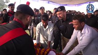 Shaheed Constable Khuda Bakhs Namaz E Janaza | Traffic Police | Shaheed | Sindh Police FM 88.6