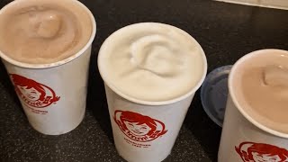 NEW WENDY'S IN PETERBOROUGH UK-  WE TRIED A FROSTYS 🤤🤤