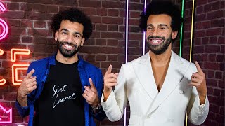 Mohamed Salah unveiled a life-size waxwork of himself at Madame Tussauds in London