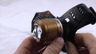 CREE XML T6 LED Faro de la Linterna de Cabeza