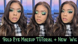 Bold Hilite Ya Life Makeup Tutorial |Sensationnel Brielle Synthetic Wig + Mini Walmart/Amazon Haul