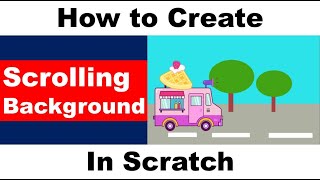 How to Make a Scrolling Background in Scratch (Hindi) | Rotating Background | Movable Background