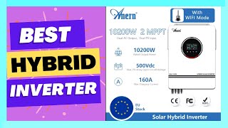 10.2KW 8200W 10200W On and Off Grid Dual MPPT Solar Inverter Hybrid 160A