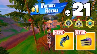 21 Elimination Solo Vs Squads Wins Full Gameplay (Fortnite Chapter 5 Season 4)