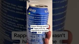 Mowgs isn’t happy about the ingredients in his fizzy drink