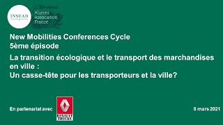 CLUB AUTO+MOBILITY : La transition écologique et le transport des marchandises en ville