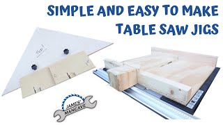 Super Easy And Accurate Box Jointing Jig And Mitre Jig For The Table Saw