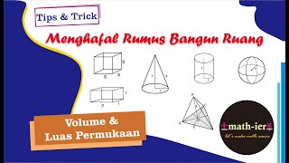 Tips and Trik- Cara mudah dan cepat menghafal "Rumus Bangun Ruang"