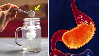 Baking soda for heartburn - Relieve heartburn, acid reflux, indigestion by drinking baking soda