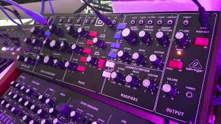 Behringer Model D - Day 3 - Sound Tweaking - Just Music