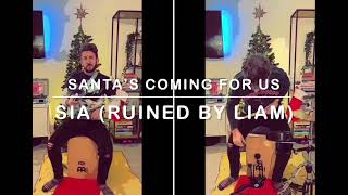 Sia - Santa’s Coming For Us cover