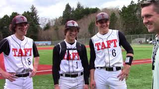 Stempel, Knott, King Lift Tigers to win - Taft High Baseball